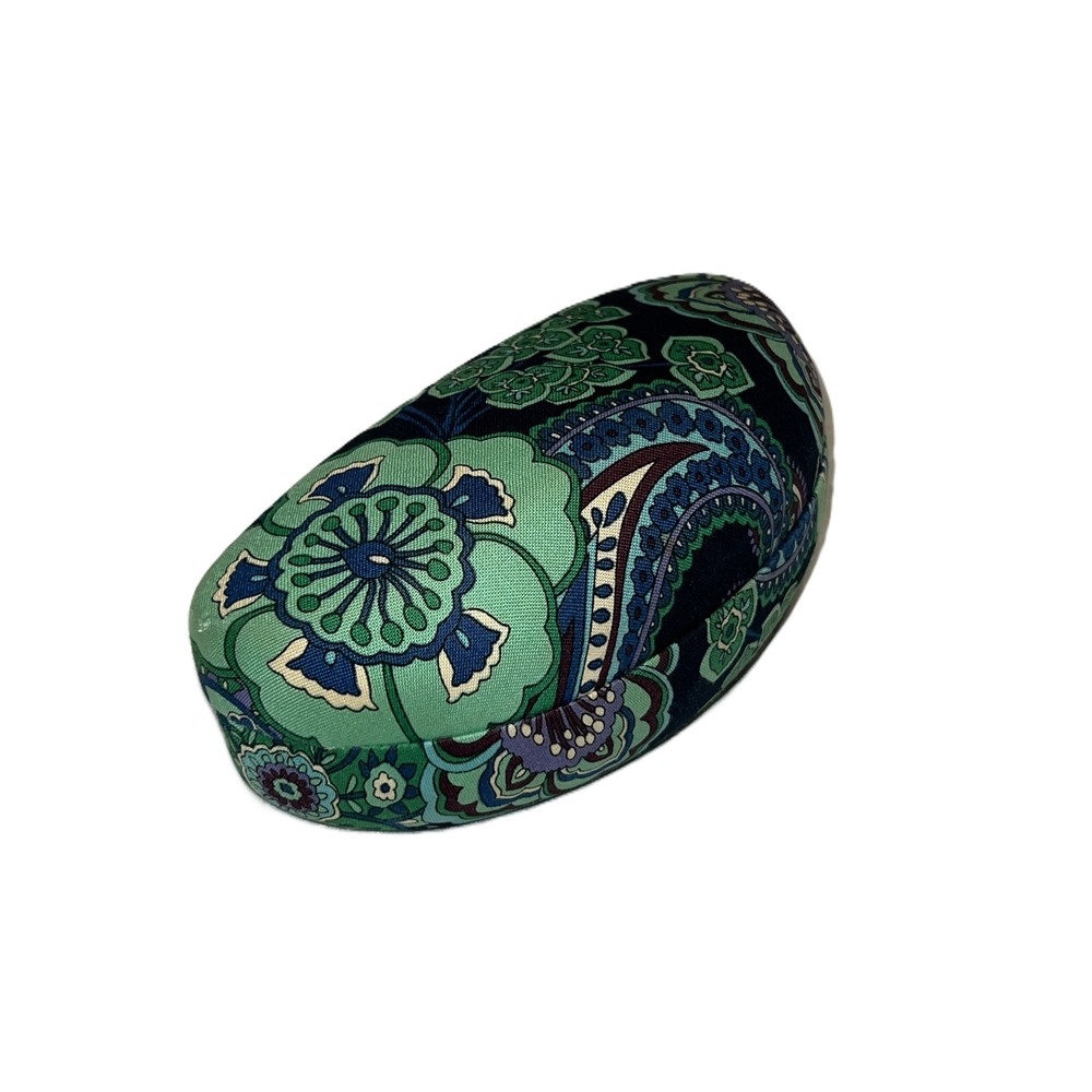 Y2K Vintage Vera Bradley Blue Rapsody (Retired) Clam Shell Sunglasses Hard Case